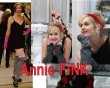 画像2: Annie FINK　ヘアーバンド　ベロア　ブラックスタッズ (2)