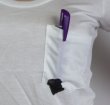 画像4: ★セール★BLONDERS　Ink Spill Pocket Skinny Scoop Tシャツ　WH (4)