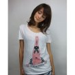 画像1: ★セール★【FOURDOR】イタリー製　PINKシャンパン　Tシャツ (1)