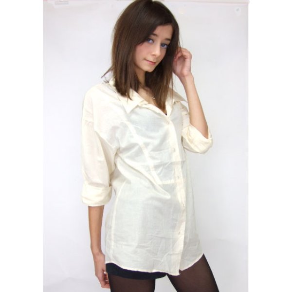 画像2: 【One Teaspoon】　ROADHOUSE Shirt　OT10031 WHITE (2)