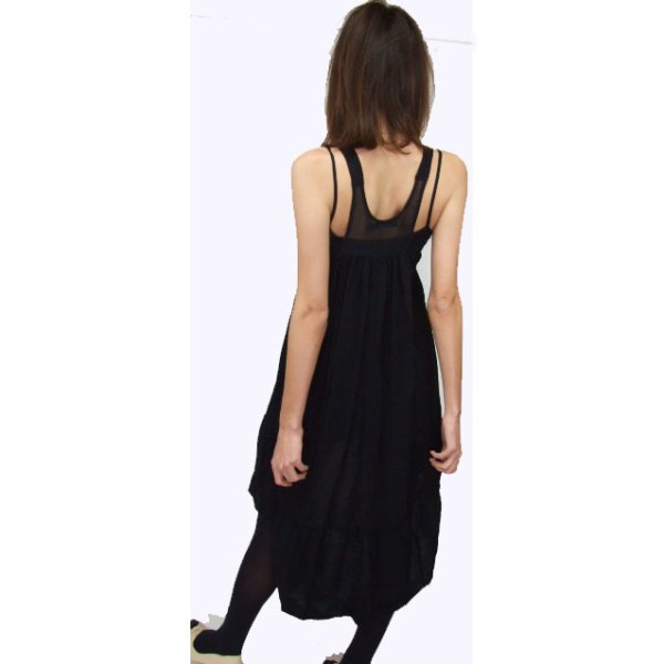 画像2: ☆セール☆【ローカルセレブリティー】 ヴァネッサ愛用WINDSONG DRESS 2C475-2BK (2)