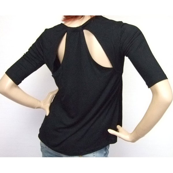 画像4: ★セール★hoshiJET(john　Eshaya）　TBACK TSHIRT　330TBTW 　BK (4)