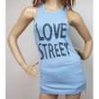 画像2: 【One Teaspoon】　LOVE STREET　RIDER TANK　10654　DISTY　BLUE (2)