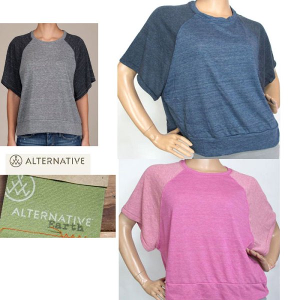 画像2: ★セール★alternative（オルタネイティブ）Carster　Tee　ラグラントップス01922E1 (2)