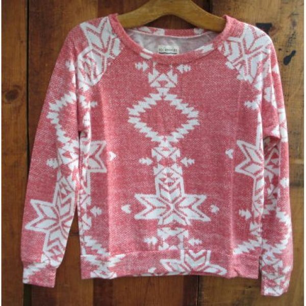 画像3: ★セール★SOL AMGELES（ソルエンジェルス）セレブ愛用ブランド　NAVAJO PULLOVER　SW12-323　RUST (3)