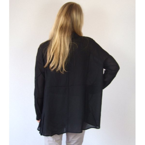 画像3: LA直輸入【Lａｎｉ】Front Poket 3-Button　Blouse　S036BK (3)