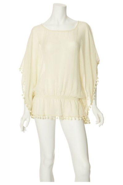 画像3: Star　Mela（スターメラ）　Josa　Kaftanトップス　SM408388　Ecru (3)