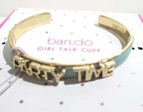 画像4: LA直輸入！Ban.do【バン・ドゥー】girl talk cuff　シグネチャーバングル/ブレスレット/アクセサリー/ケイトスペード (4)
