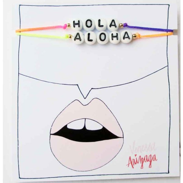 画像3: NY発(VenessaArizagaヴェネッサアリザガ）RH取り扱い(ALOHA/HOLA BRACELET SET)VA20-2028 (3)