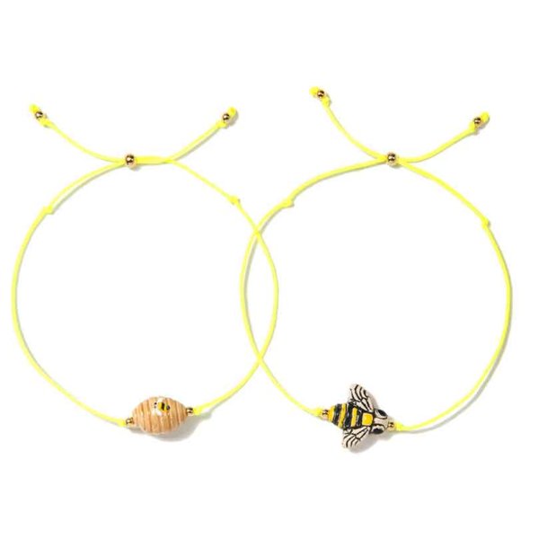 画像2: NY発(VenessaArizagaヴェネッサアリザガ）RH取り扱い(HONEY BEE BRACELET SET)VA20-2057 (2)