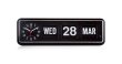 画像2: TWEMCO　トゥエンコ　デジタルカレンダークロック　パタパタ時計　置き・掛け兼用bq-38 (2)