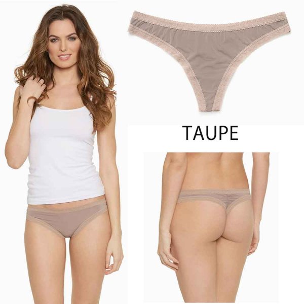 画像4: カナダ発(blush) Pretty little Panties(シルキーマイクロファイバー)Tanga0229622 (4)