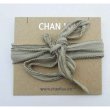 画像6: CHAN LUU　チェーントリミングのシフォン素材のネックタイNK8568 (6)