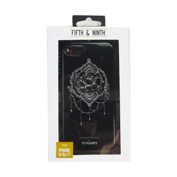 画像2: NYC(FIFTH & NINTH) IPhone 7/8携帯ケース Jvongphoumy(BLACK) (2)