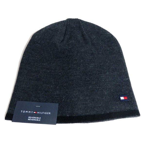 画像3: TOMMY HILFIGER  Men's   リバーシブルビーニーとニットマフラーのギフトセットH48S-3236 (3)