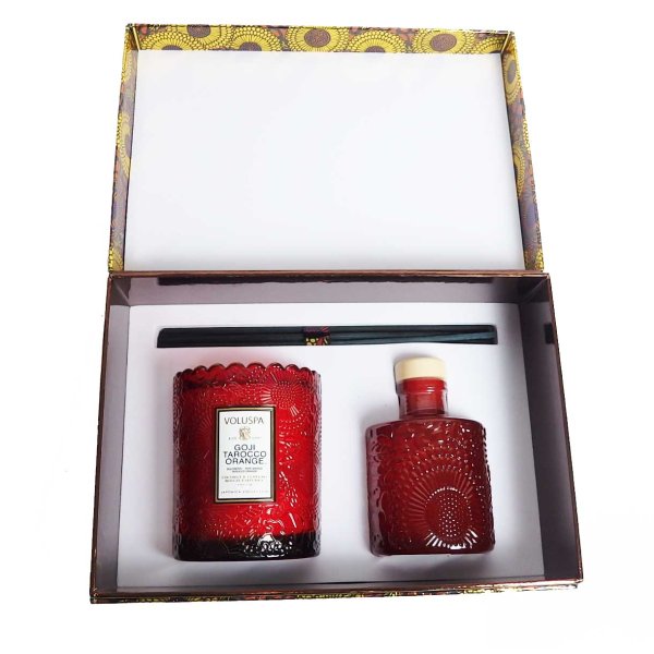 画像4: VOLUSPAボルスパ Candle & Diffuser Gift Set Goji Tarocco Orange (4)