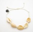 画像3: puravida（プラビダ）Knotted Cowries Bracelet WH/お守り/アクセサリー/ジュエリー/ブレス (3)