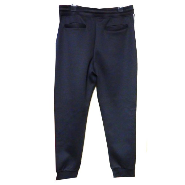 画像8: KARL LAGERFELD Men's  サイドロゴテープのジョガーパンツ LM1P5449 BK (8)