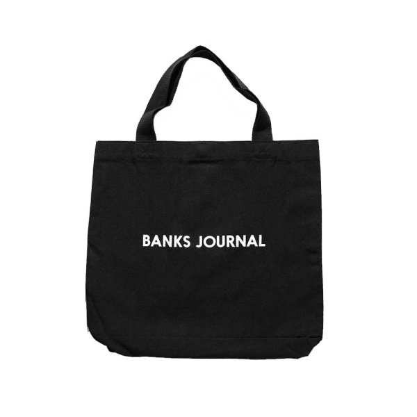 画像2: 　送料無料！Banks Jounal 　オーバサイズ　ラベルトートBA0020ユニセックス (2)
