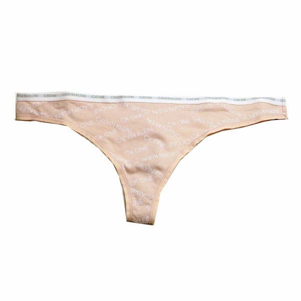 画像4: (Calvin Klein) Women Thong CK One ２枚パックQF3788-922ストレッチコットン (4)