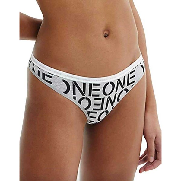 画像7: (Calvin Klein) Women Thong CK One ２枚パックQF3788-922ストレッチコットン (7)