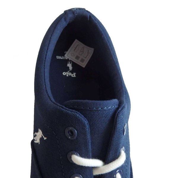 画像6: POLO Ralph LaurenKids大人サイズ　POLO刺繍のデッキシューズ103398NV (6)
