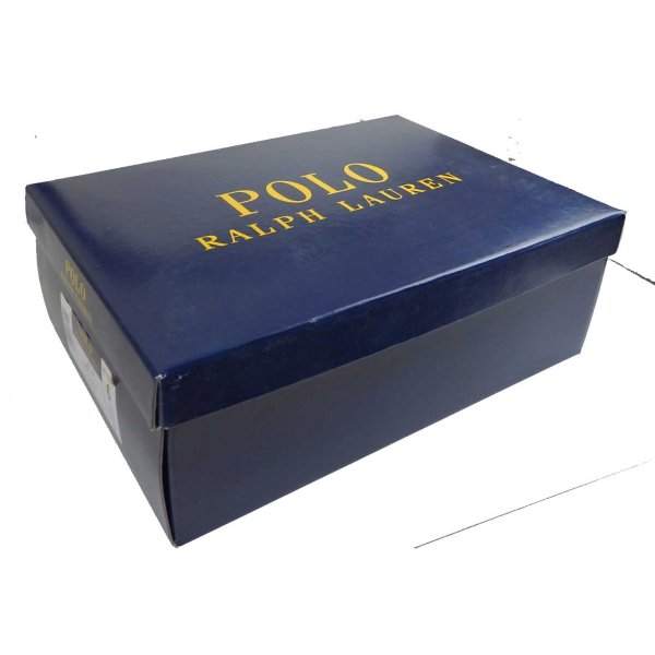 画像8: POLO Ralph LaurenKids大人サイズ　POLO刺繍のデッキシューズ103398NV (8)