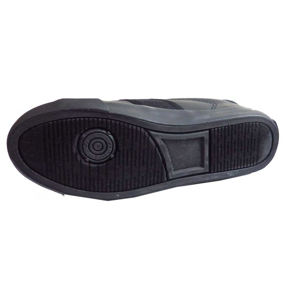 画像6: POLO Ralph LaurenKids大人サイズ　POLO刺繍のPVCスニーカー101750BK (6)