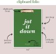 画像2: (Kate spade new york)  JOT IT DOWNクリップボードW/ノート245834 (2)