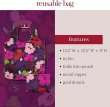 画像5: (Kate spade new york) PAINTERLY BLOOMS reusable　shopping tote（ポーチ付き）246746 (5)