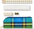 画像1: (Kate spade new york)  GLAND PLAID pencil case　246645 (1)