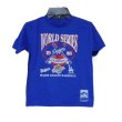 画像1: Mitchell&Ness (公式） LosAngels DODGERS WOLD シリーズKIDS Tシャツ　 (1)