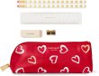 画像1: (Kate spade new york)  BRUSHSTROKE HEATS pencil case　240731 (1)