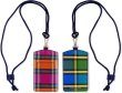 画像1: (Kate spade new york)　GRAND PLAID I.D HOLDERストラップ付き 246145 (1)