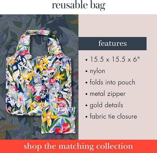 画像2: (Kate spade new york) Pain by Numbers reusable　shopping tote（ポーチ付き）256082 (2)