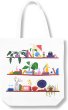 画像1: (Kate spade new york)　Chormed Library CANBAS BOOK TOTE 256039 (1)