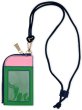 画像2: (Kate spade new york)　CalorBlock  I.D HOLDERジップポケット付きストラップ付き 256058 (2)