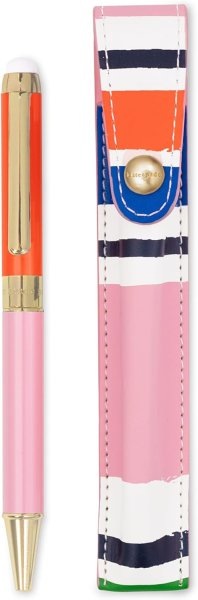 画像1: (Kate spade new york) Ocean Stripe stylus pen & pouch 256095 (1)