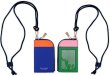 画像1: (Kate spade new york)　CalorBlock  I.D HOLDERジップポケット付きストラップ付き 256058 (1)