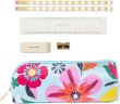 画像1: (Kate spade new york)  Safari Floral  pencil case　242041 (1)