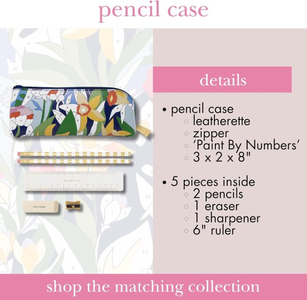 画像3: (Kate spade new york)  Paint by Numbers  pencil case　255078 (3)