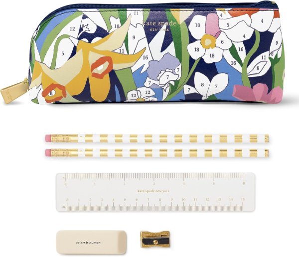 画像1: (Kate spade new york)  Paint by Numbers  pencil case　255078 (1)