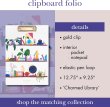 画像3: (Kate spade new york)  Charmed Librery クリップボードW/ノート256043 (3)