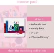 画像4: (Kate spade new york) Charmed Library 合皮マウスパット256073 (4)