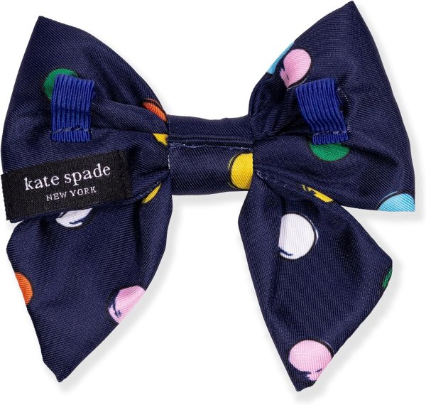 画像2: (Kate spade new york)　Dog BOW TIE  Watercoler Dot 256123 (2)