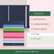 画像4: 送料無料(Kate spade new york)　Sunny Day Strip Three Ring バインダー242939 (4)