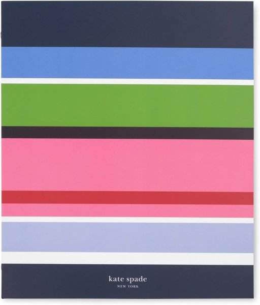 画像1: 送料無料(Kate spade new york)　Sunny Day Strip Three Ring バインダー242939 (1)