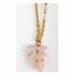 画像3: 在庫処分TARINA TARANTINO  PINKスカル ネックレス(GOLDチェーン） (3)
