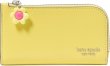 画像1: KateSpade NewYork　DEVIN SM スリムバイフォールド ウォレット　KK757 YUZU JAM (1)