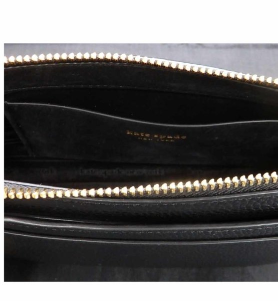 画像9: KateSpade NewYork アヴァ 牛革ポシェット KK720BK (9)